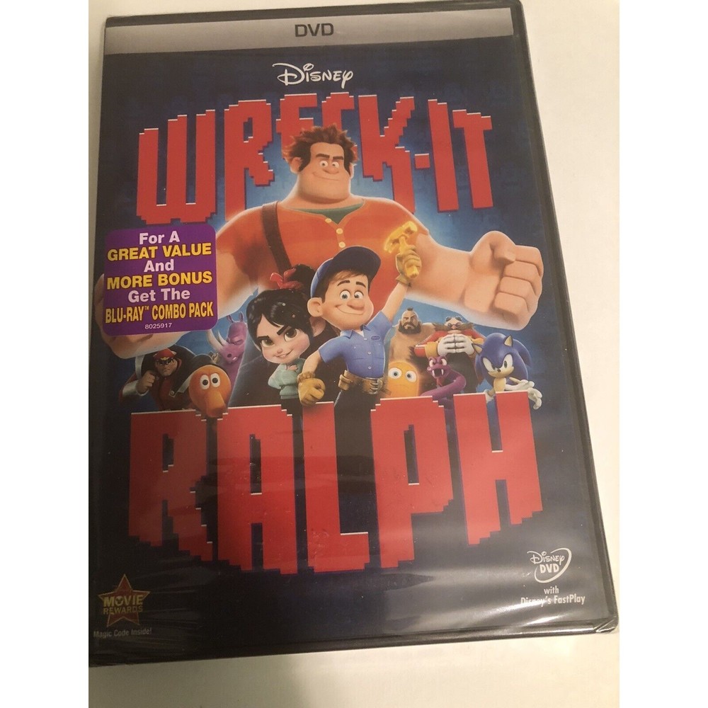 Wreck-It Ralph (DVD, 2012)